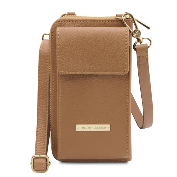 TL Bag Leather wallet/phone holder with strap