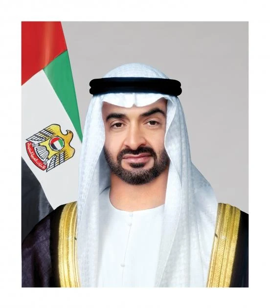 الصورة الرسمية لصاحب السمو الشيخ محمد بن زايد آل نهيان، رئيس دولة الإمارات العربية المتحدة